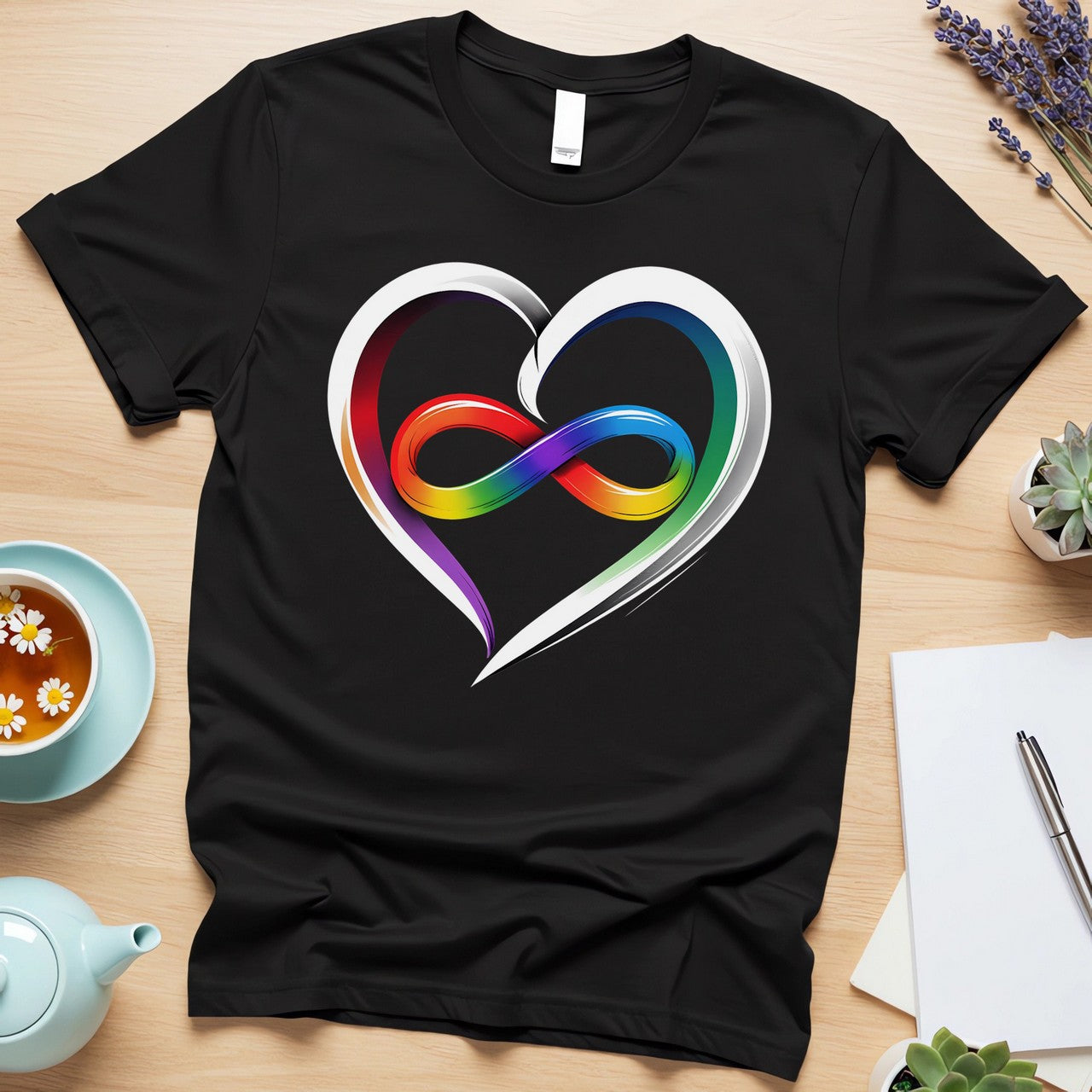 Mental Health Matters (Infinity Heart Symbol of Support & Strength)