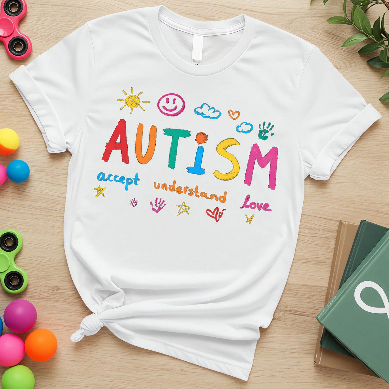 Autism Inclusion – Bold Lettering Edition (Accept, Understand, Love)