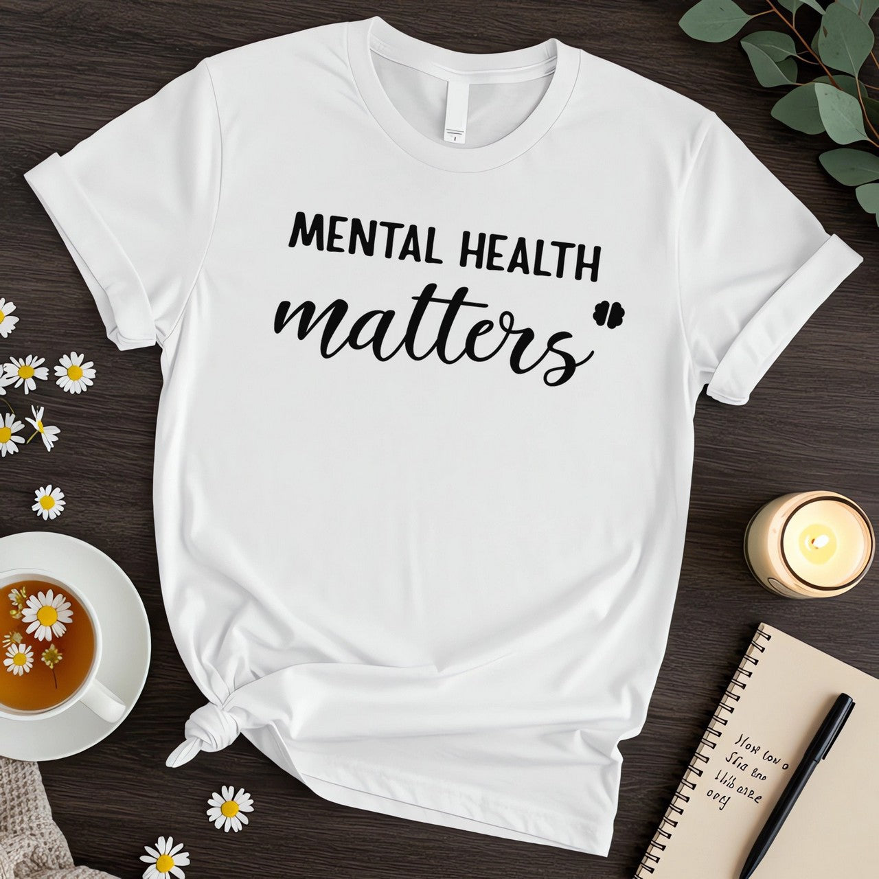 Mental Health Matters (Modern Awareness Design with Brain Icon)