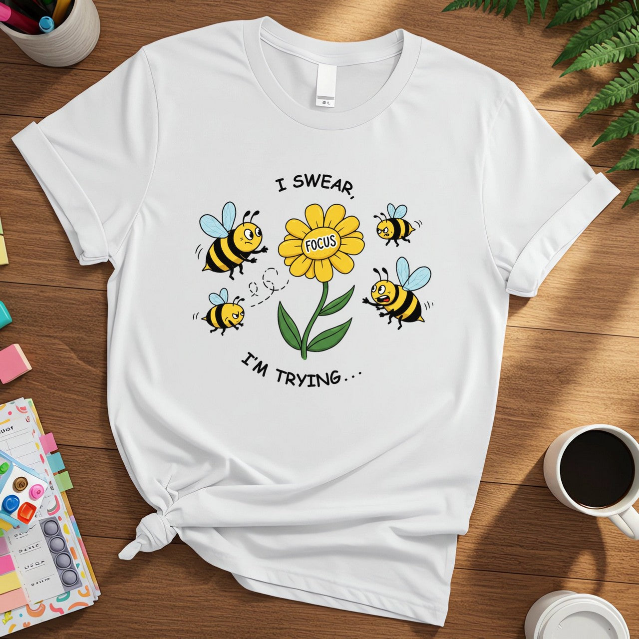 I Swear I'm Trying (Cute Focus Bee)