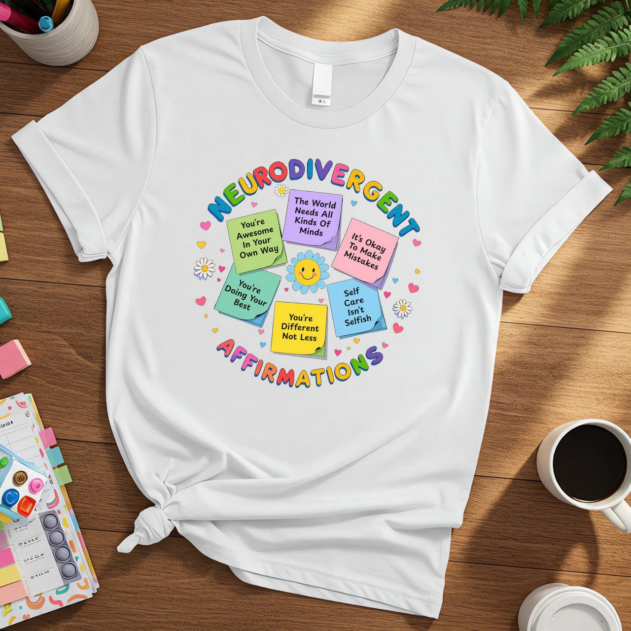 Neurodivergent Affirmations (Happy Notes Edition)