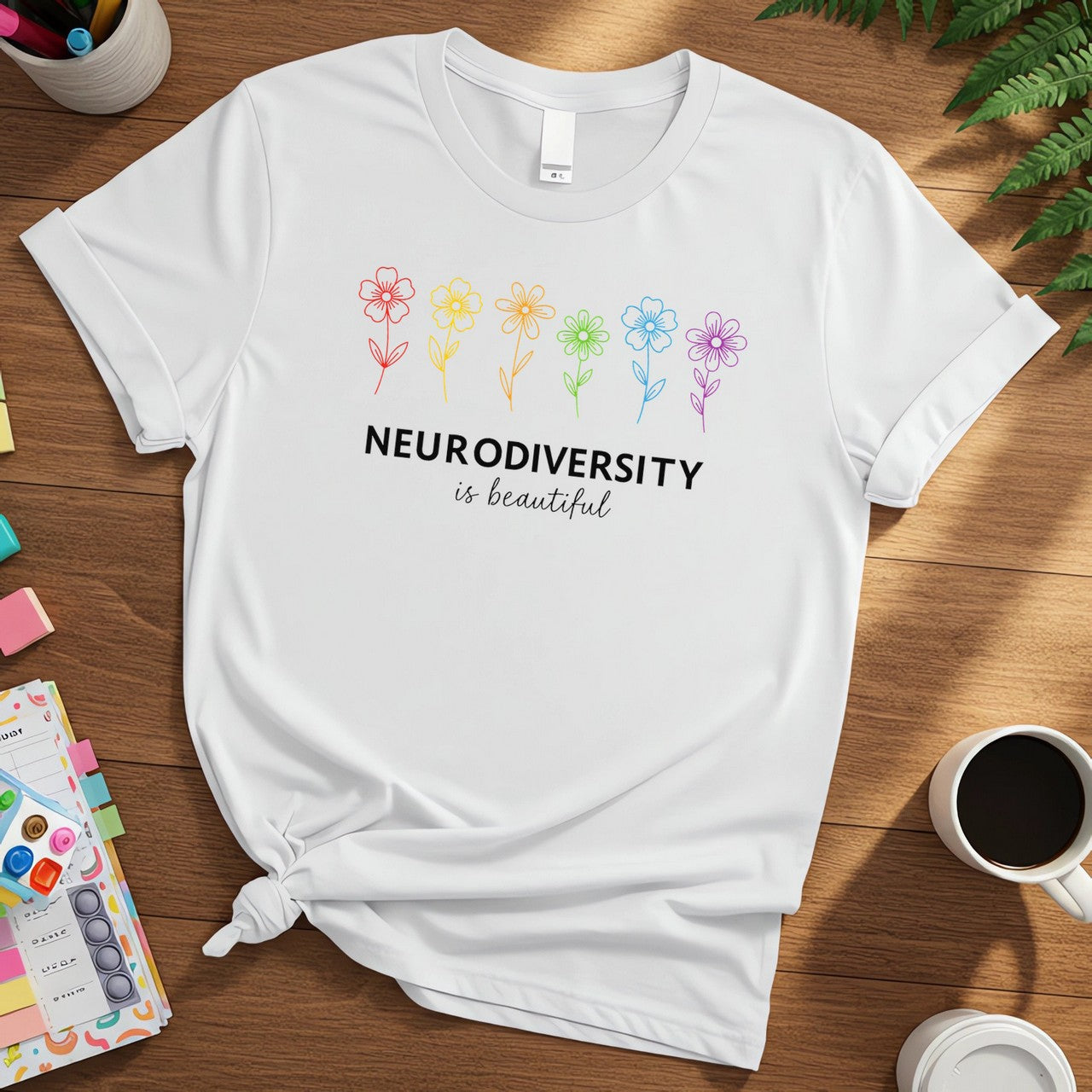 Neurodiversity is Beautiful (Pastel Blooms Edition)