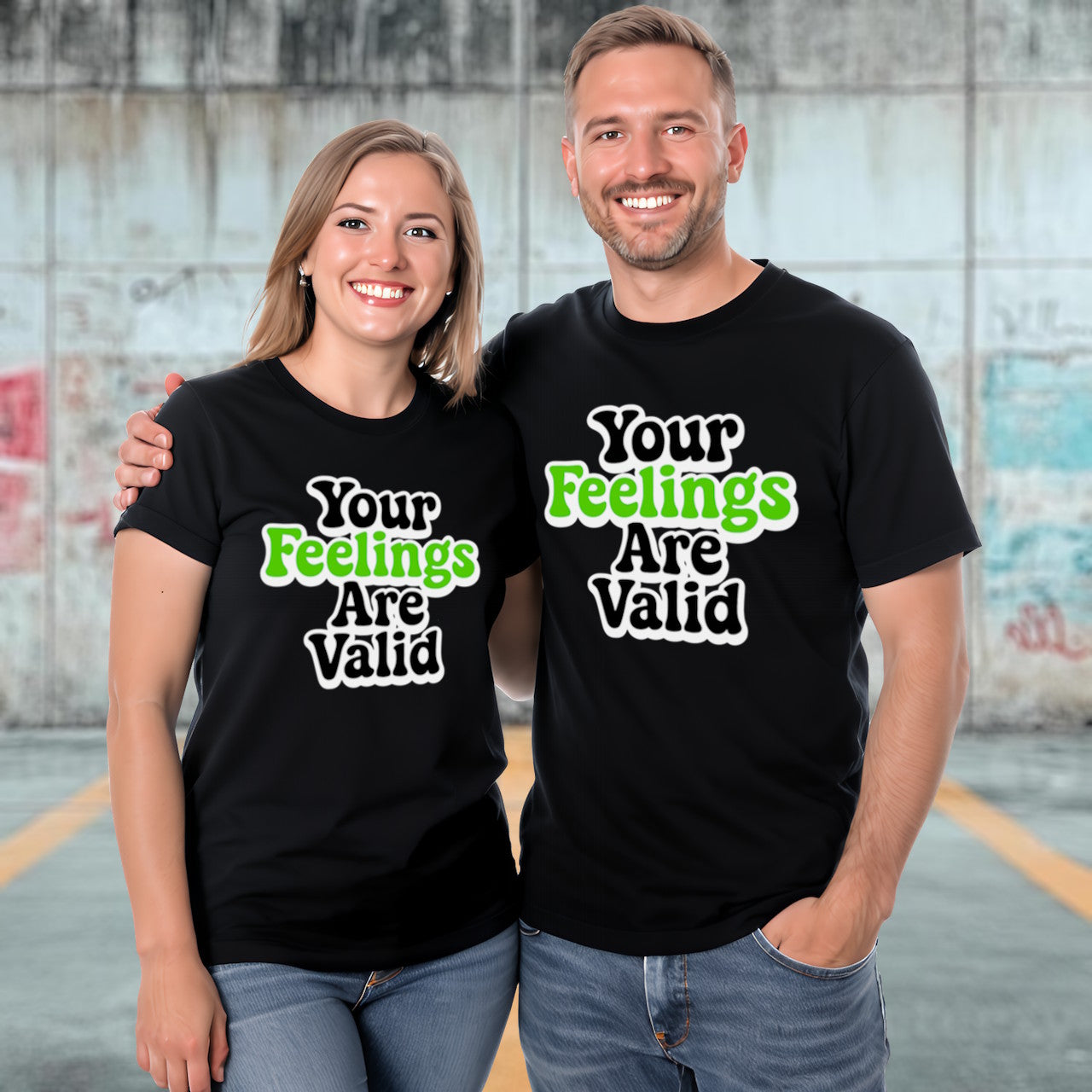 Your Feelings Are Valid (Vintage-Inspired Mental Health Design)