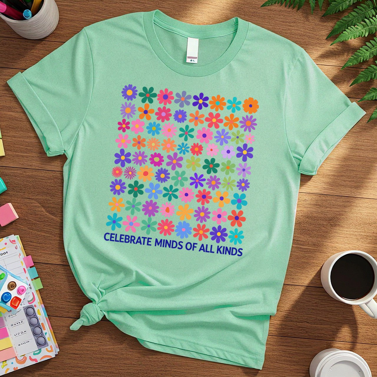 Colorful Floral Pattern (Celebrate Minds of All Kinds)