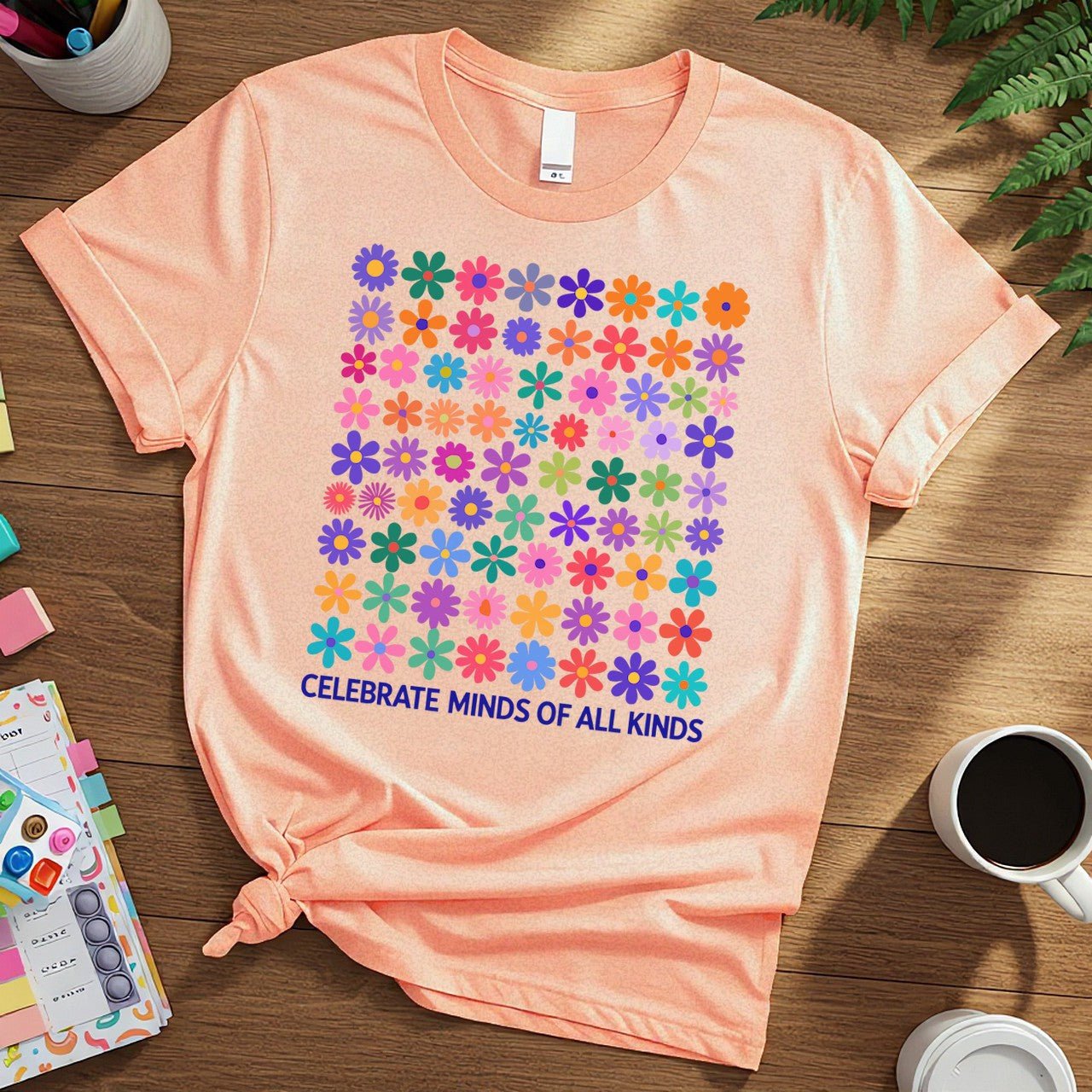 Colorful Floral Pattern (Celebrate Minds of All Kinds)