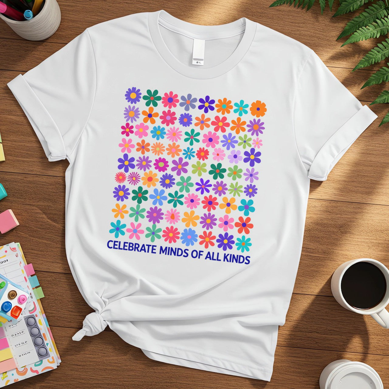 Colorful Floral Pattern (Celebrate Minds of All Kinds)
