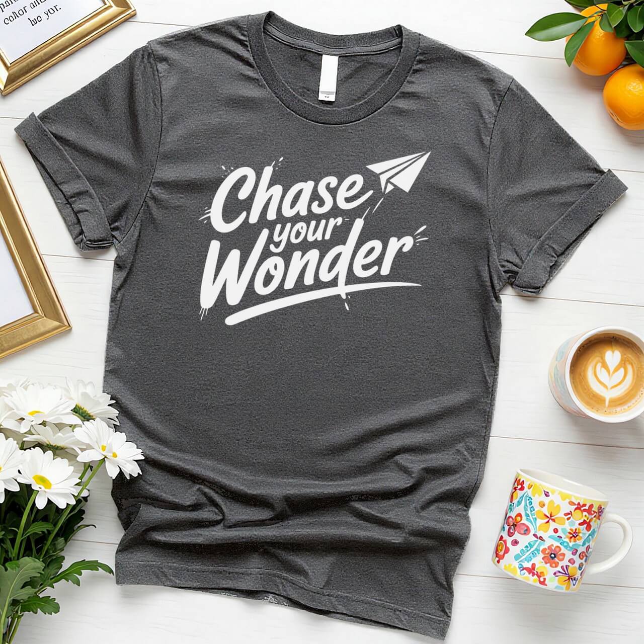 Adventure Typography Graphic (Chase Your Wonder Design)