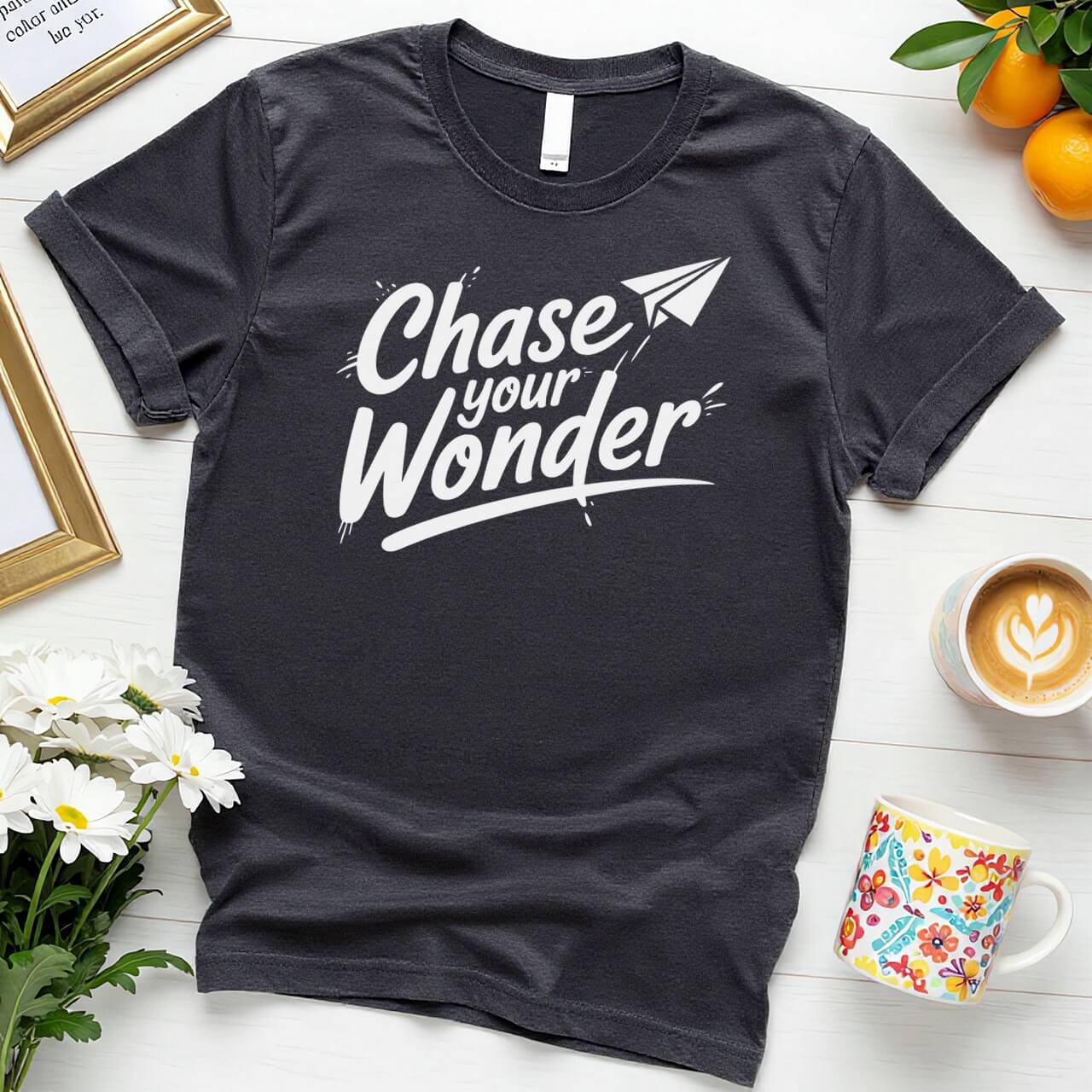 Adventure Typography Graphic (Chase Your Wonder Design)
