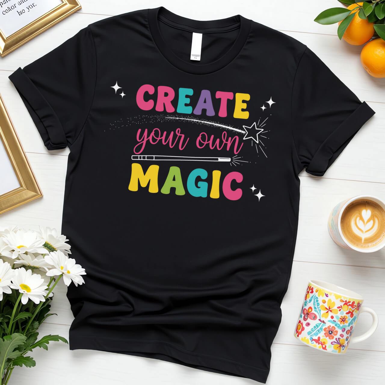 Whimsical Typography Graphic (Create Your Own Magic Design)