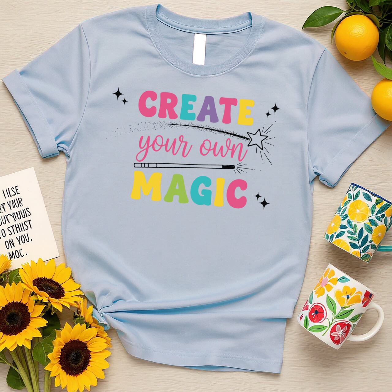 Whimsical Typography Graphic (Create Your Own Magic Design)