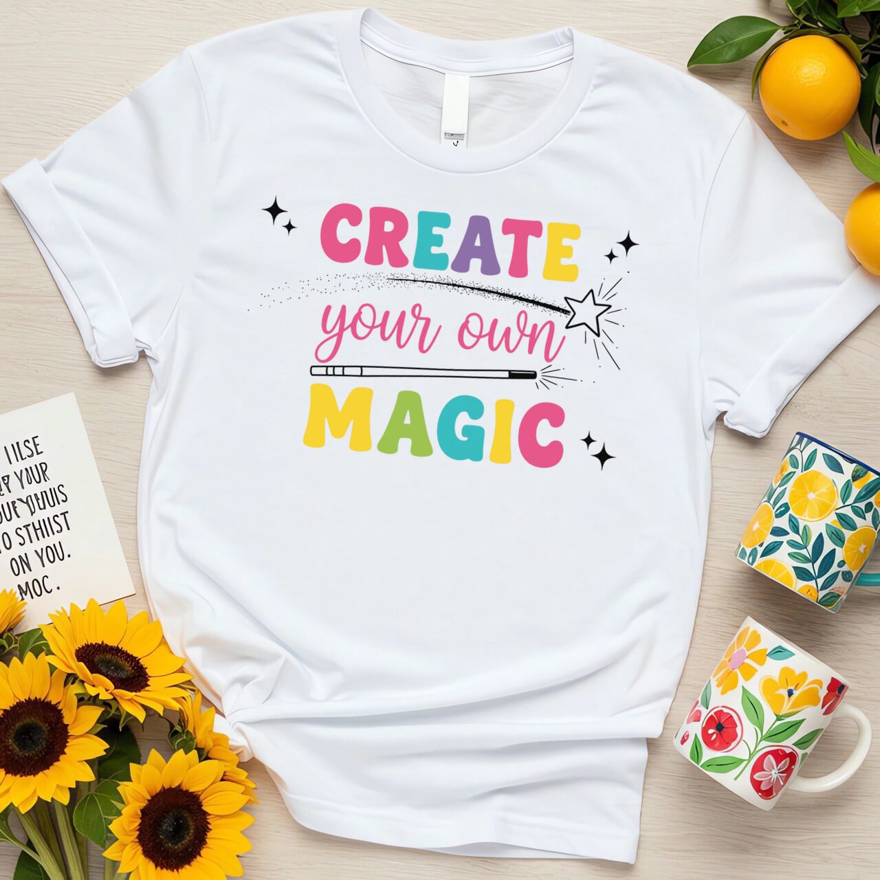 Whimsical Typography Graphic (Create Your Own Magic Design)