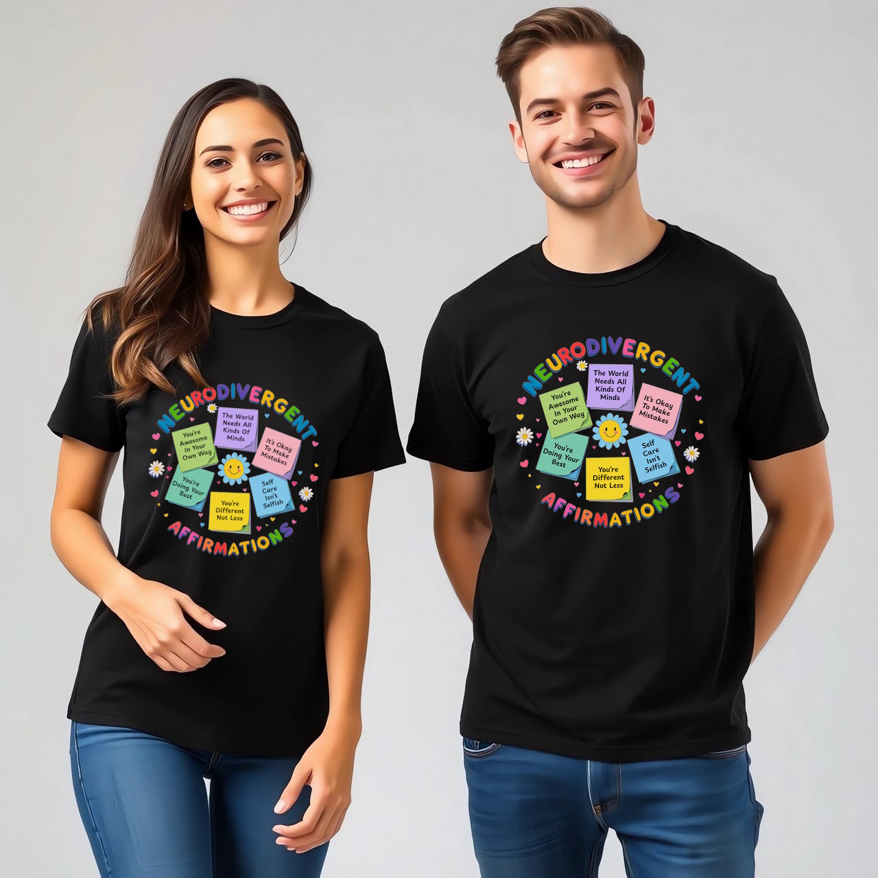 Neurodivergent Affirmations (Happy Notes Edition)