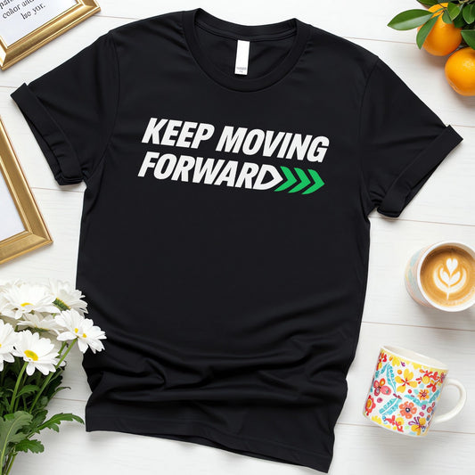 Keep Moving Forward (Motivational Graphic)