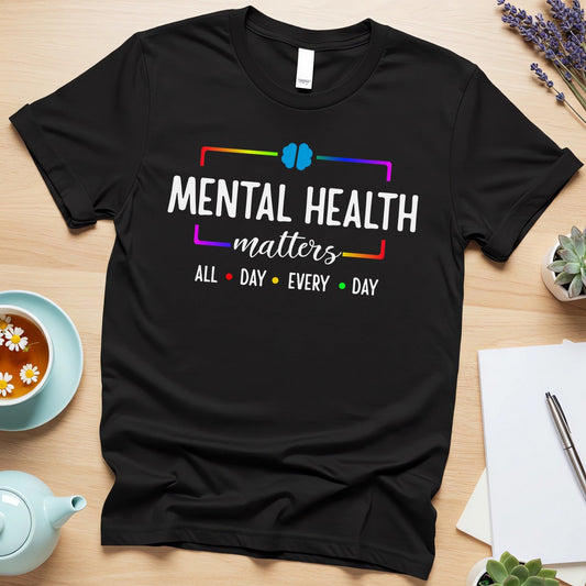 Mental Health Matters (Rainbow Gradient)