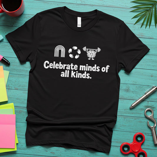 Celebrate Minds of All Kinds – Bold Icons (Neurodivergent Pride)