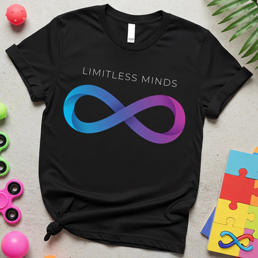 Limitless Minds Autism Acceptance (Blue Purple Infinity Symbol)