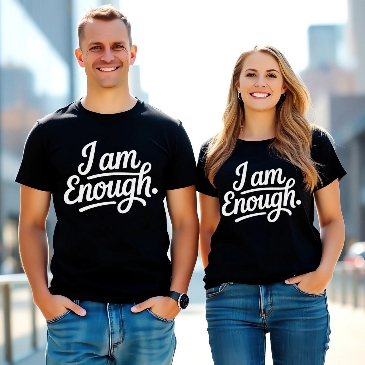I Am Enough (Gentle Mental Health mantra in Script)