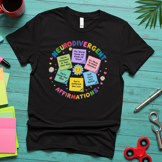 Neurodivergent Affirmations (Happy Notes Edition)