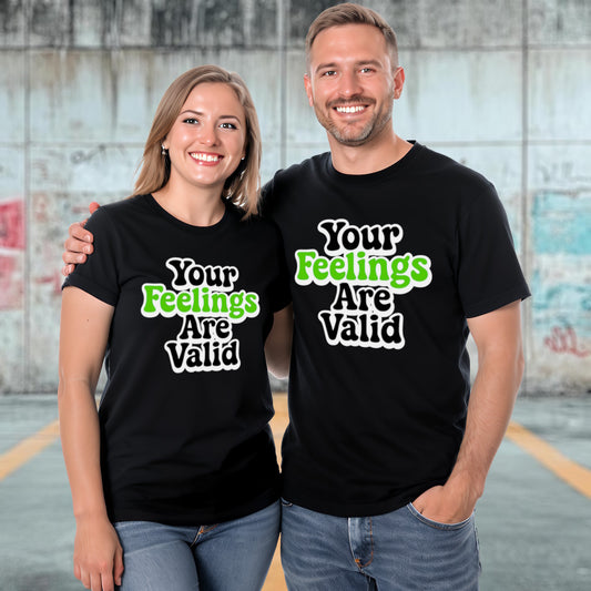 Your Feelings Are Valid (Vintage-Inspired Mental Health Design)