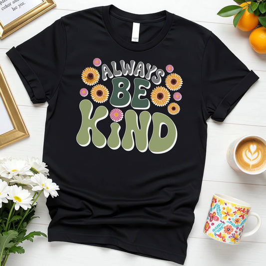Groovy Floral Positivity (Always Be Kind Daisy Design)