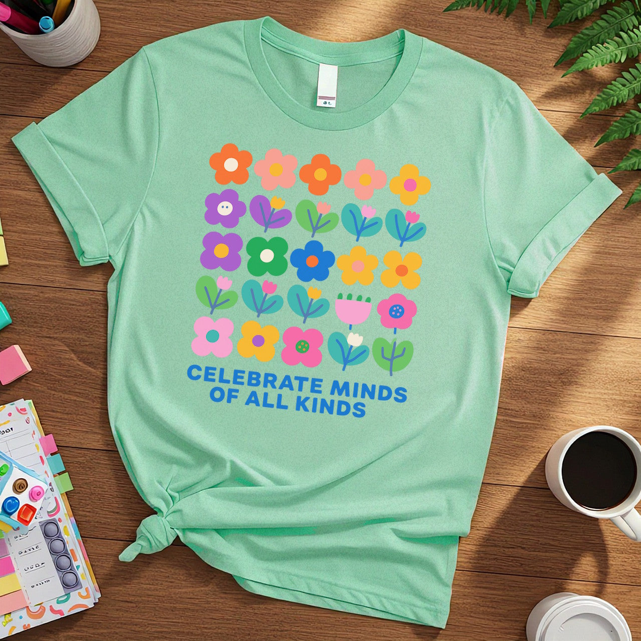 Neurodiversity Floral (Celebrate Minds of All Kinds)