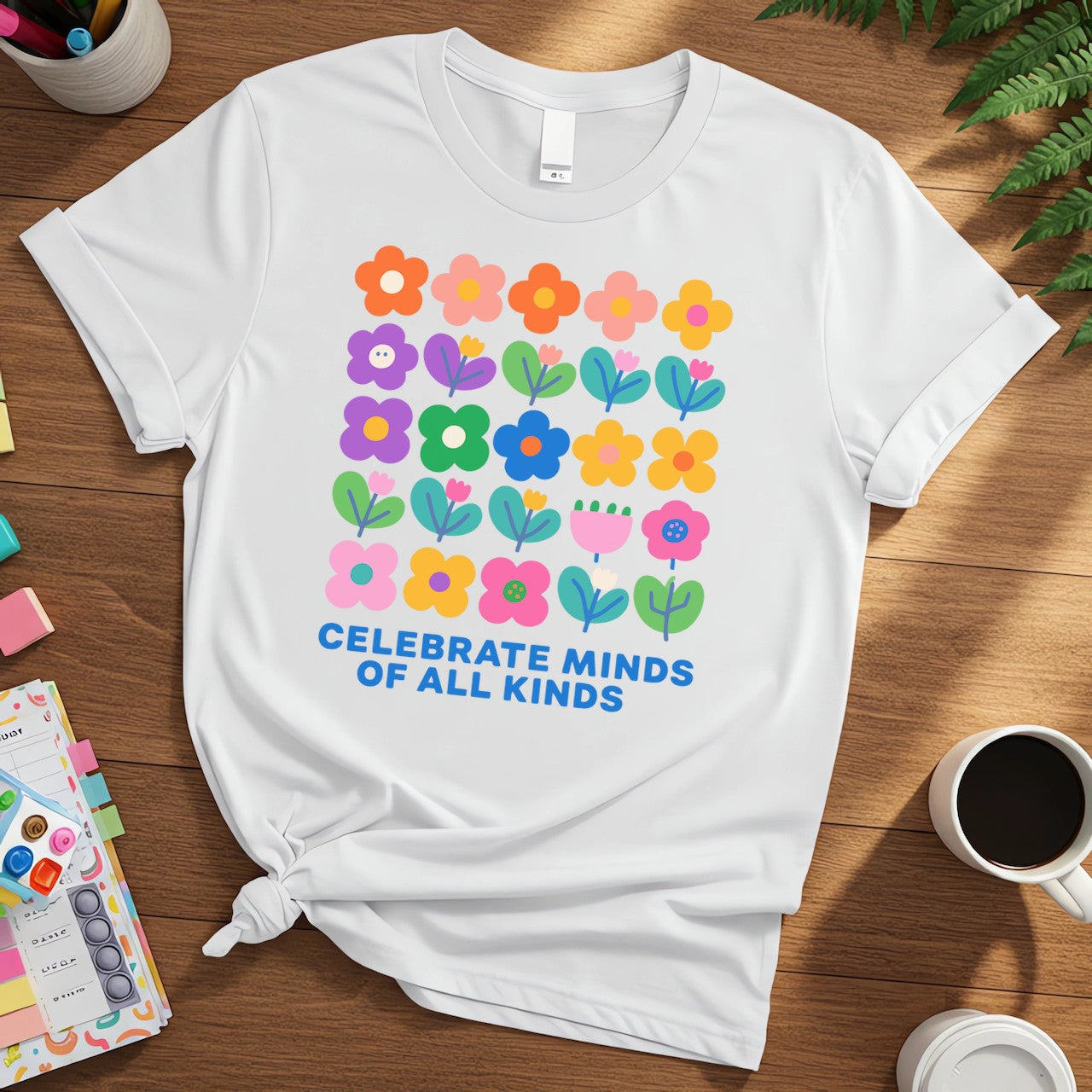 Neurodiversity Floral (Celebrate Minds of All Kinds)
