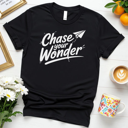 Adventure Typography Graphic (Chase Your Wonder Design)