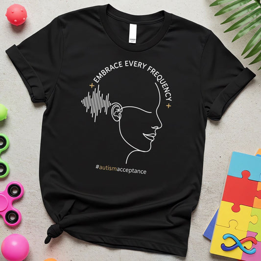Embrace Every Frequency Autism Awareness Listening Design