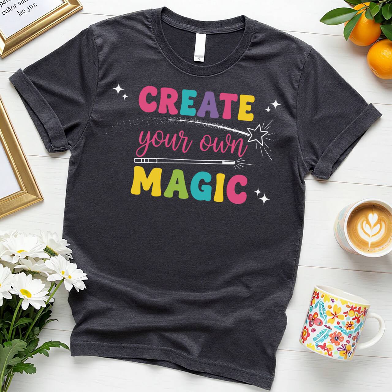 Whimsical Typography Graphic (Create Your Own Magic Design)