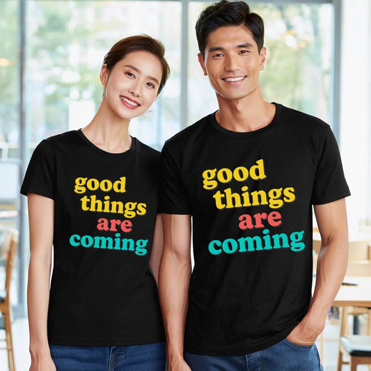 Retro Affirmation Graphic (Good Things Are Coming Design)