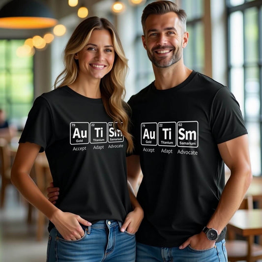 Periodic Table Elements (Accept Adapt Advocate Autism Awareness)