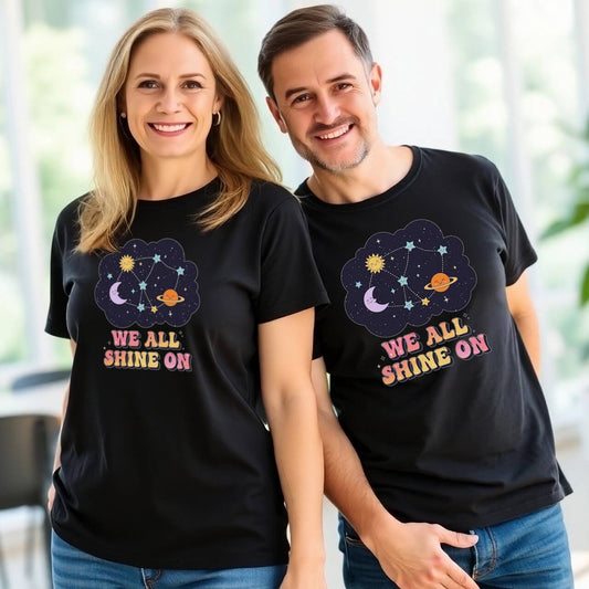 We All Shine On Autism Acceptance Cosmic Space Design