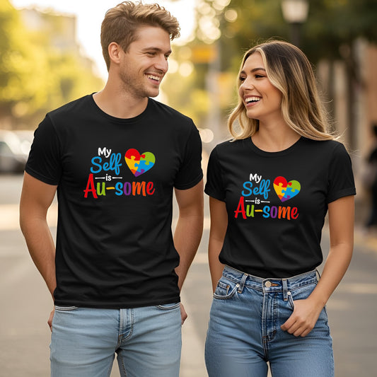 My Self is Au-some (Empowering Autism Pride Puzzle Design)