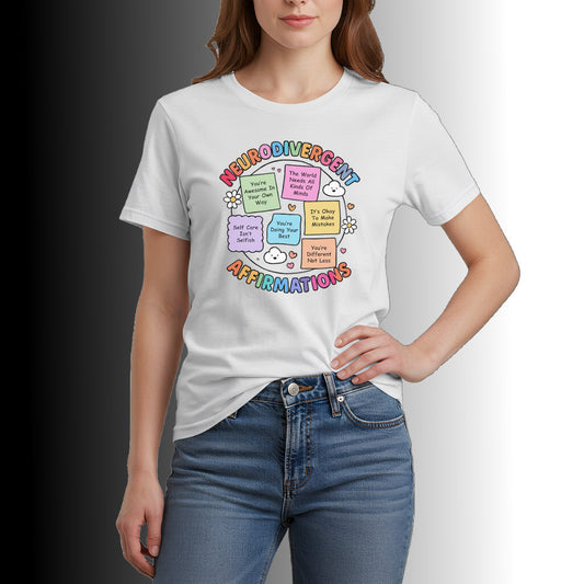 Neurodivergent Affirmations (Rainbow Post-It Edition)