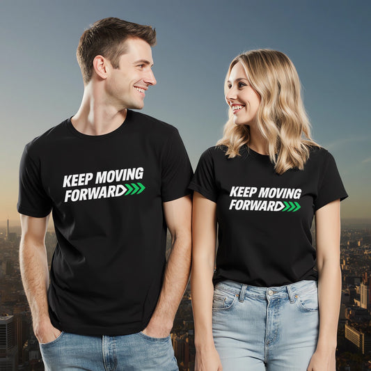 Keep Moving Forward (Motivational Graphic)