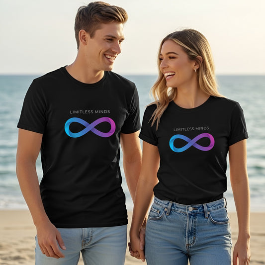 Limitless Minds Autism Acceptance (Blue Purple Infinity Symbol)