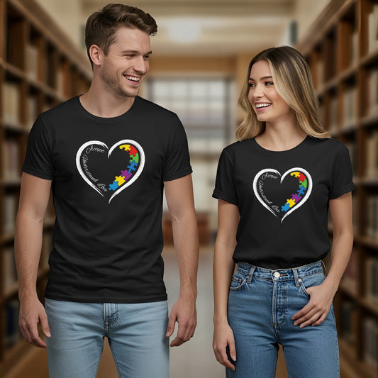 Autism Advocacy – Heart Puzzle Edition (Accept, Understand, Love)