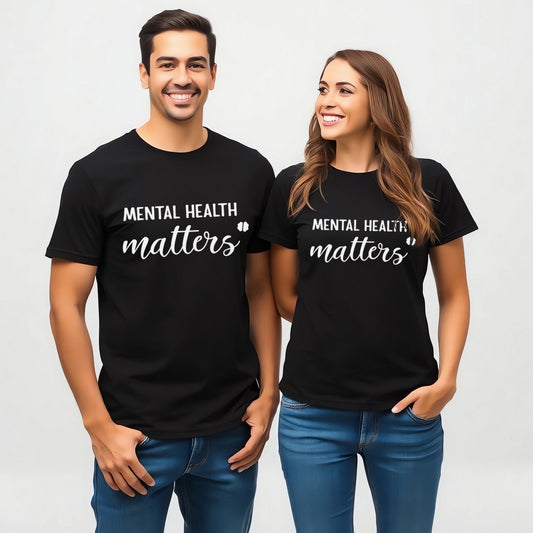 Mental Health Matters (Modern Awareness Design with Brain Icon)