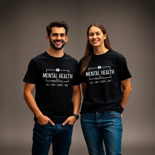 Mental Health Matters (Classic Black & White)