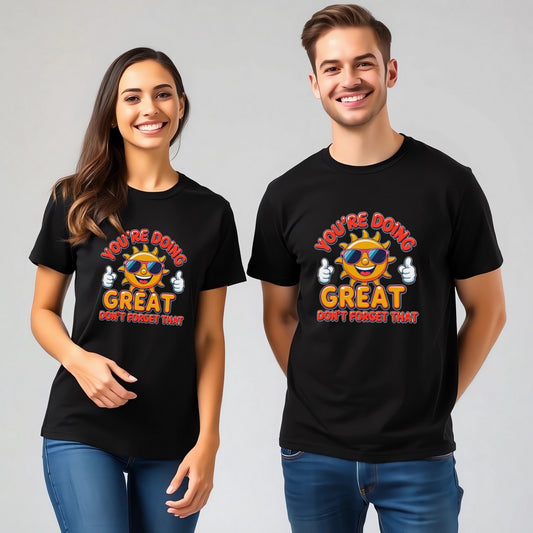 You’re Doing Great (Fun Positive Sun Character Design)